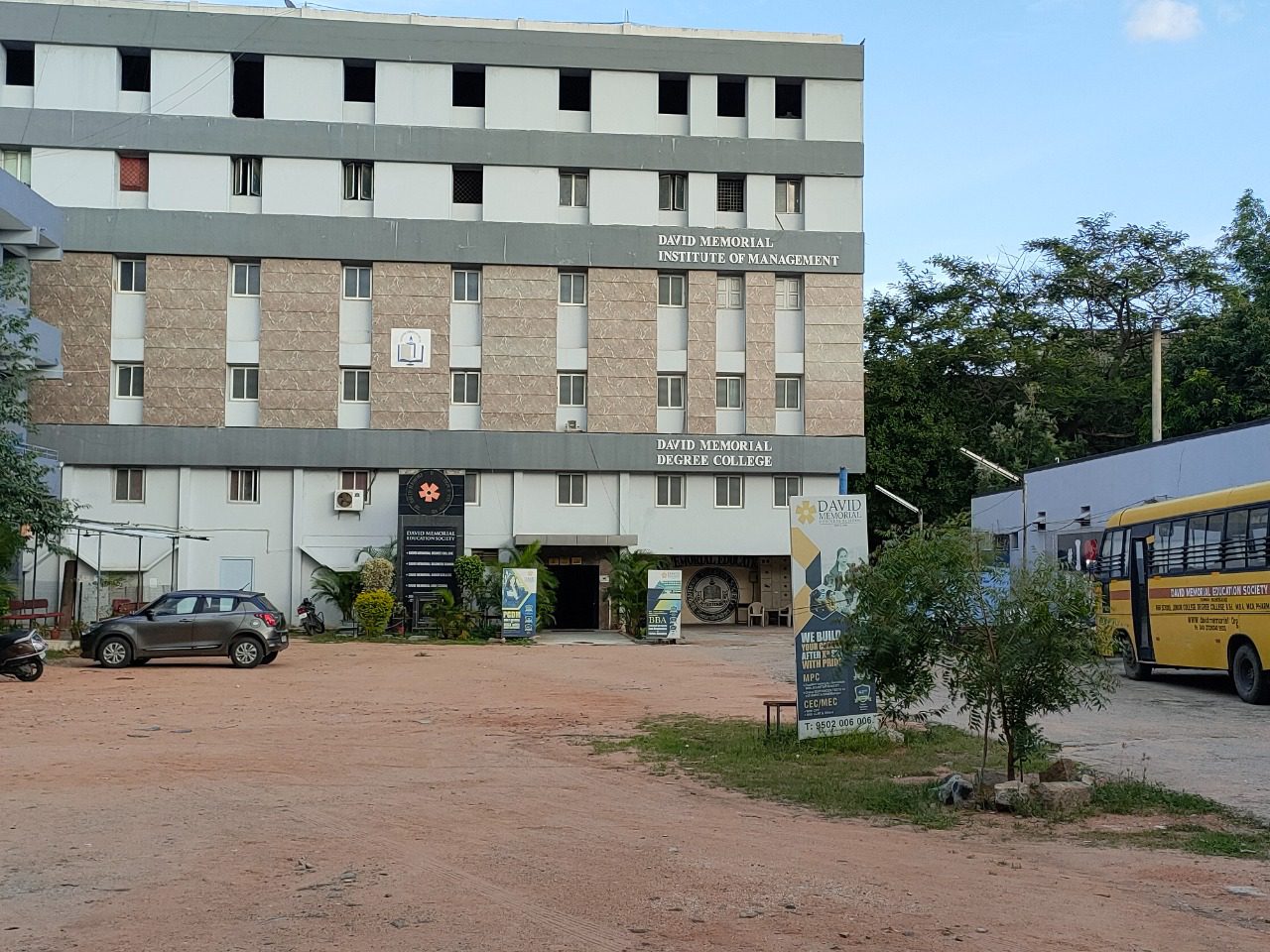 David Memorial campus building