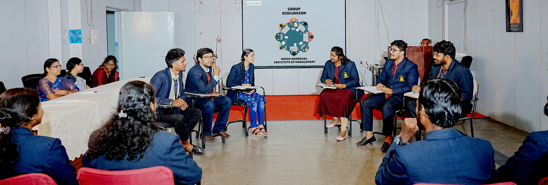 Workshop session at David Memorial